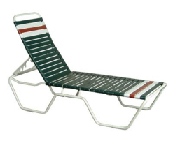 1202 - Strap Chaise Lounge