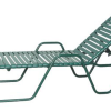 1202A - Strap Chaise Lounge with Arms