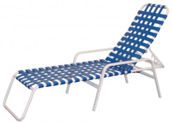 1810CW - Riviera Cross Weave Chaise Lounge