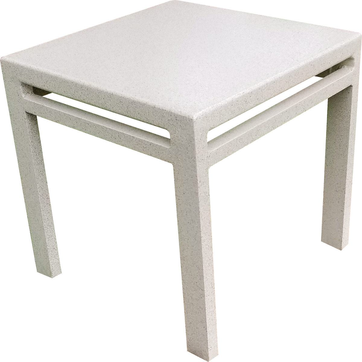 18 X 18 Solid Aluminum Press Break Table Horizon Casual