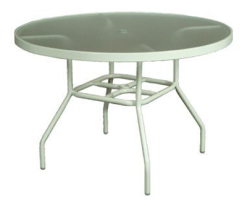 3603A-H - 36 Inch Acrylic Table with hole