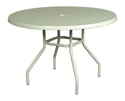 3603F-H - 36 Inch Fiberglass Table with hole