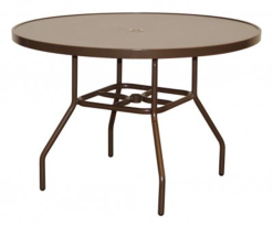 4203ALM - 42" Solid Aluminum Top Table
