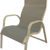 551 - Hi Back Sling Dining Chair