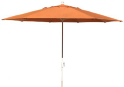 9FIBER - 9' Fiberglass Market Umbrella with Crank
