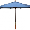 9WOOD - 9' Wood Market Umbrella