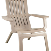 EZ Comfort Adirondack Chair- French Taupe