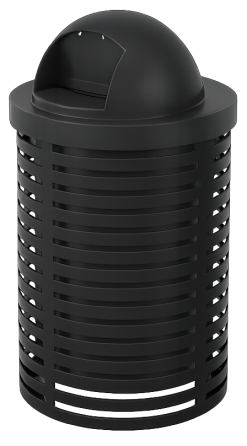 32TRHZ - Horizontal Slatted Trash Receptacle